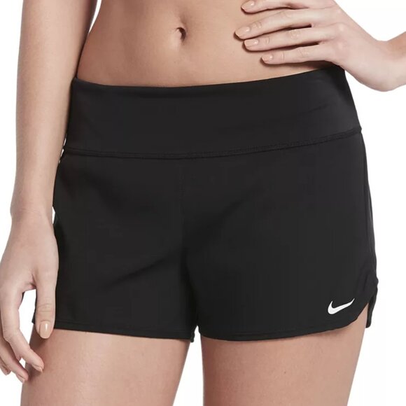 Nike Other - Nike Women's Solid Boardshort Swim Bottoms in Black Size X-Small